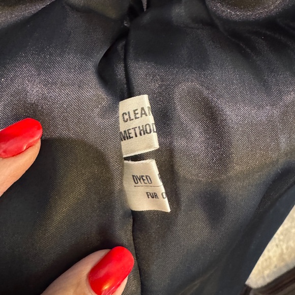 Vintage 100% rabbit fur coat fully lined Size Small EUC - Picture 7 of 7